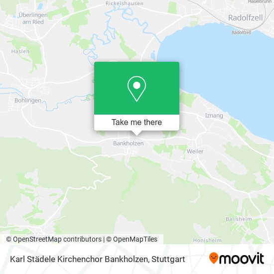 Karl Städele Kirchenchor Bankholzen map