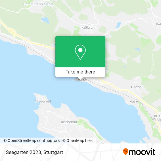 Карта Seegarten 2023