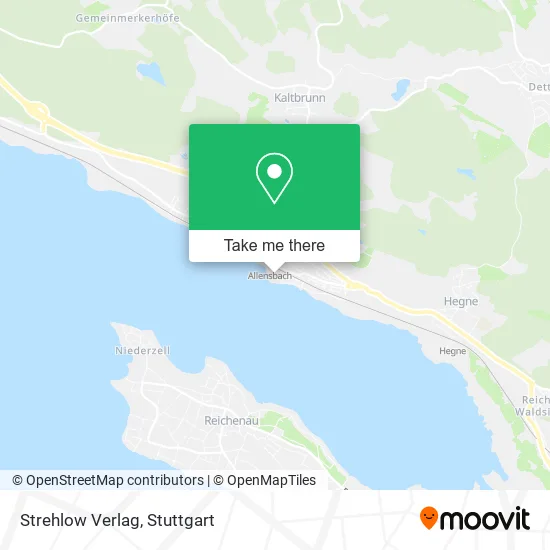 Карта Strehlow Verlag