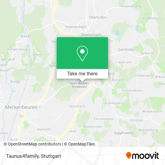 Карта Taunus4family