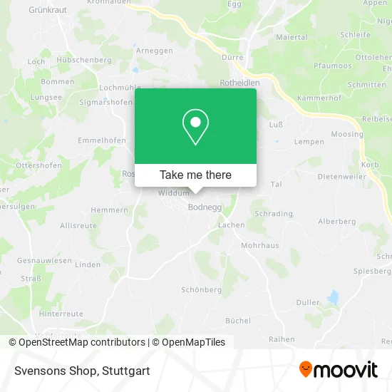 Карта Svensons Shop