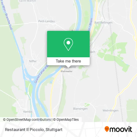 Карта Restaurant Il Piccolo