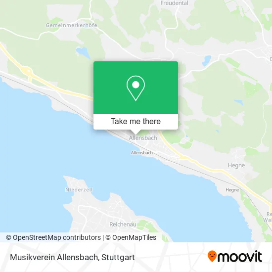 Карта Musikverein Allensbach