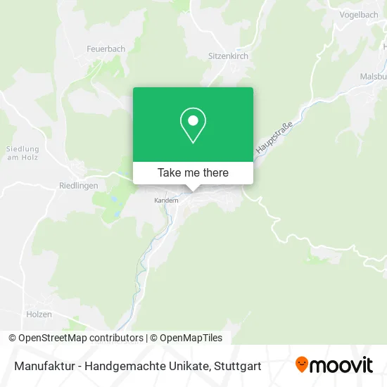 Карта Manufaktur - Handgemachte Unikate