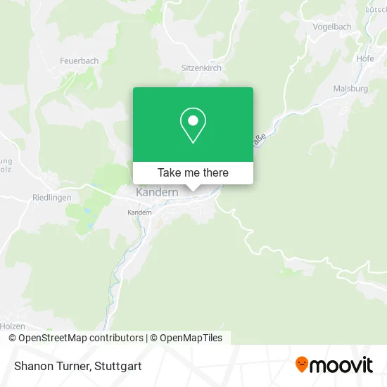 Карта Shanon Turner