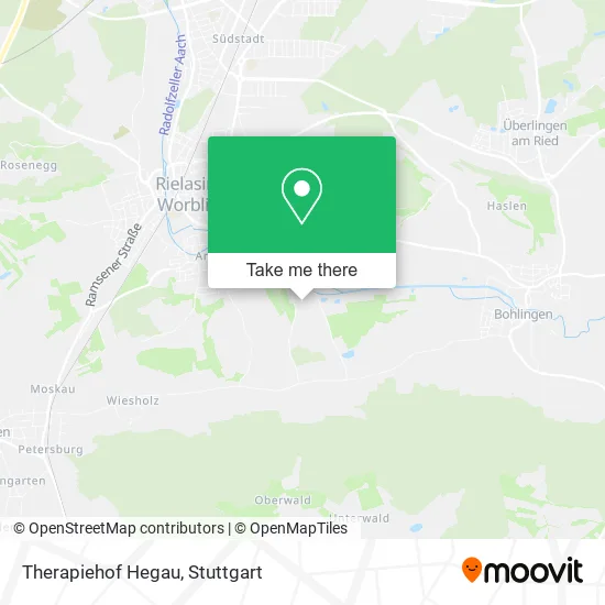 Карта Therapiehof Hegau