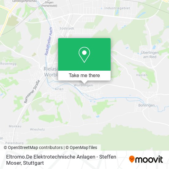 Карта Eltromo.De Elektrotechnische Anlagen - Steffen Moser