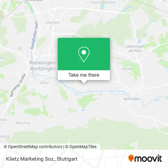 Карта Klietz Marketing Soz.