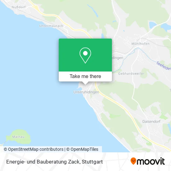 Карта Energie- und Bauberatung Zack