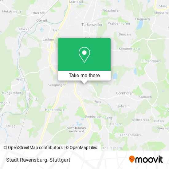 Карта Stadt Ravensburg