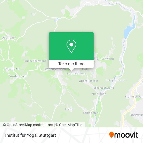 Institut für Yoga map