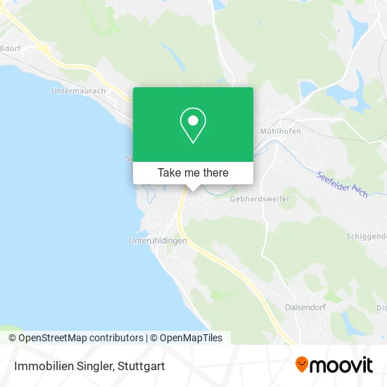 Карта Immobilien Singler