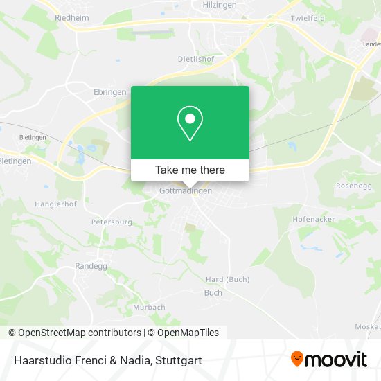 Haarstudio Frenci & Nadia map