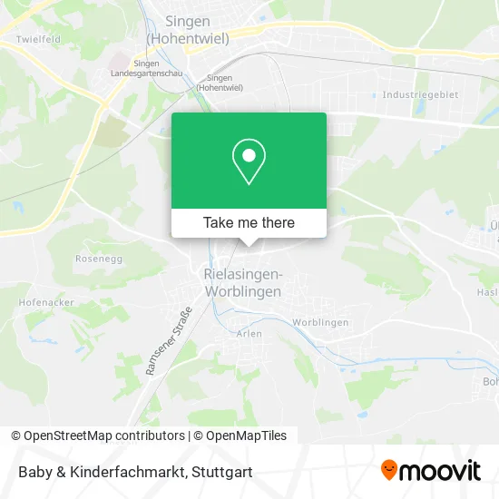 Карта Baby & Kinderfachmarkt