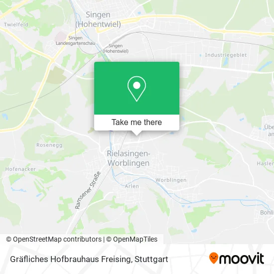 Карта Gräfliches Hofbrauhaus Freising
