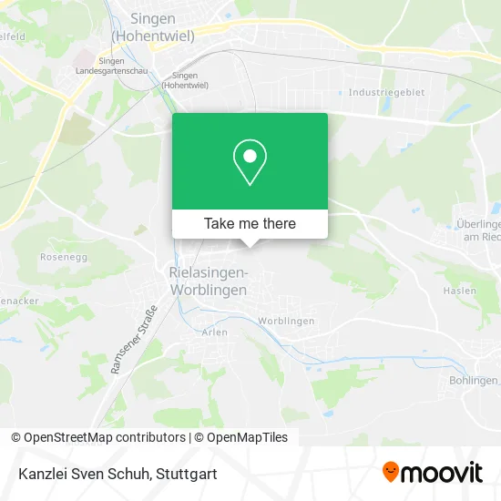 Карта Kanzlei Sven Schuh