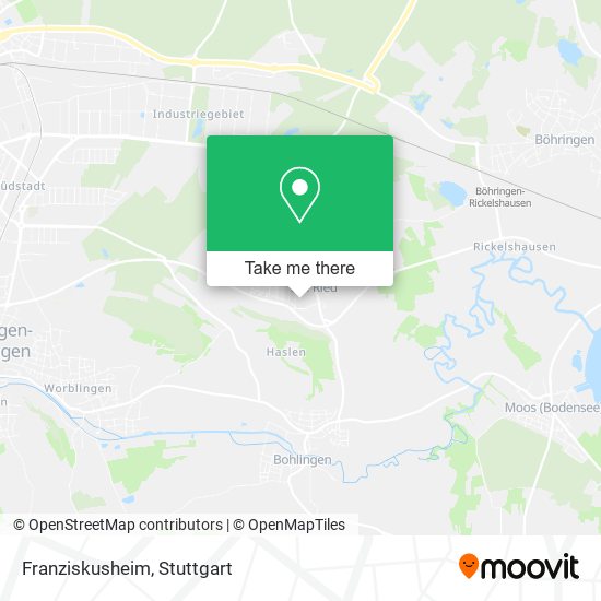 Franziskusheim map