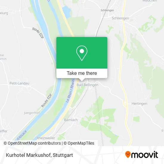 Карта Kurhotel Markushof