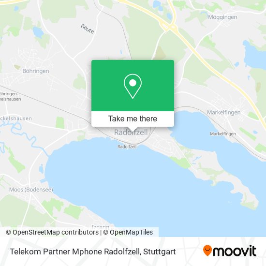 Telekom Partner Mphone Radolfzell map