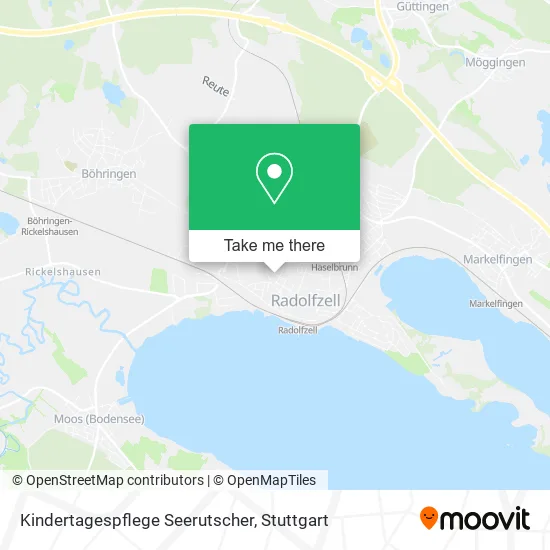 Карта Kindertagespflege Seerutscher