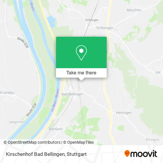 Карта Kirschenhof Bad Bellingen