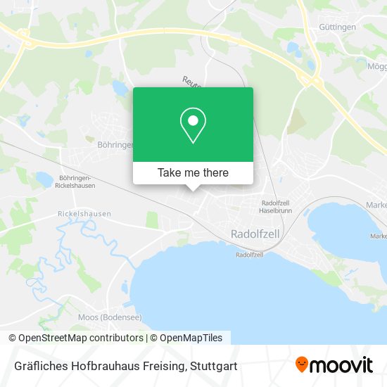 Карта Gräfliches Hofbrauhaus Freising
