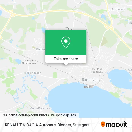 Карта RENAULT & DACIA Autohaus Blender