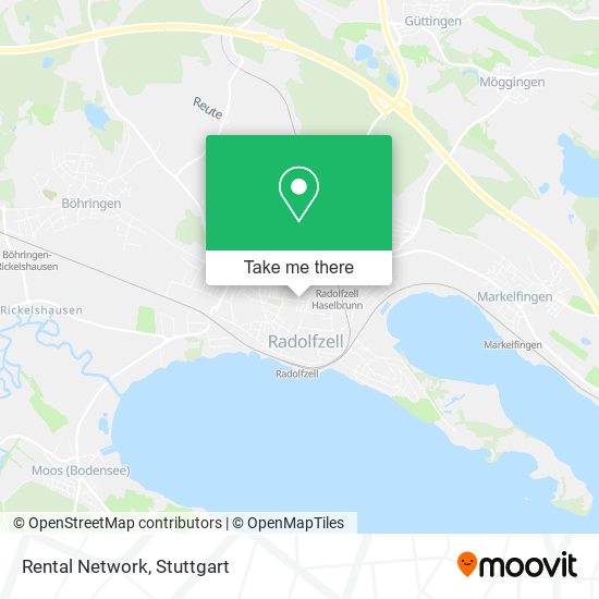 Rental Network map