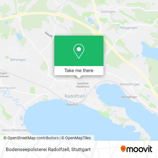 Карта Bodenseepolsterei Radolfzell