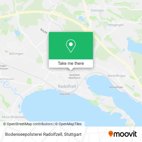 Карта Bodenseepolsterei Radolfzell