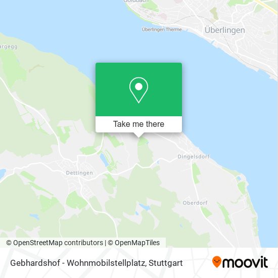 Gebhardshof - Wohnmobilstellplatz map