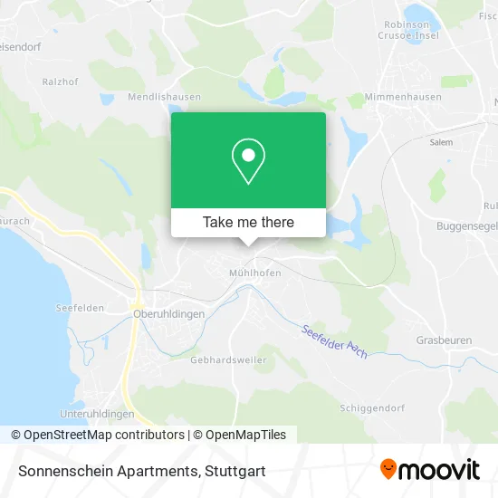 Карта Sonnenschein Apartments