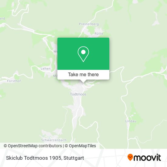 Skiclub Todtmoos 1905 map