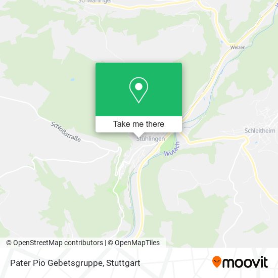 Pater Pio Gebetsgruppe map
