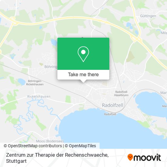 Карта Zentrum zur Therapie der Rechenschwaeche