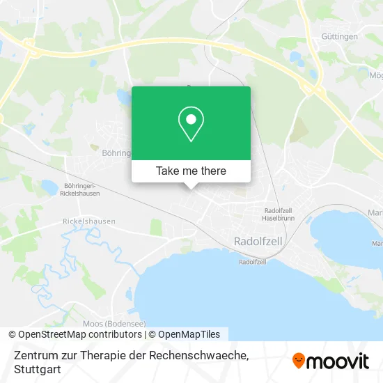 Карта Zentrum zur Therapie der Rechenschwaeche