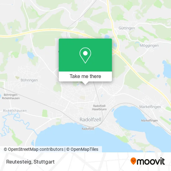 Карта Reutesteig