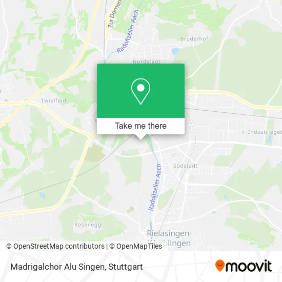 Карта Madrigalchor Alu Singen