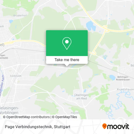 Карта Page Verbindungstechnik