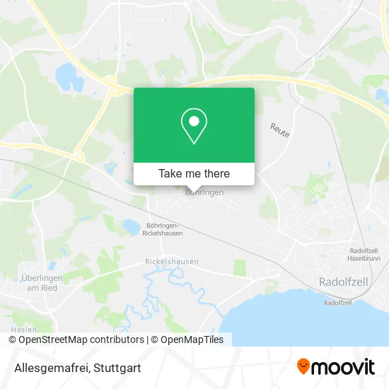 Карта Allesgemafrei