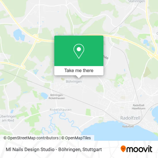 Карта Ml Nails Design Studio - Böhringen