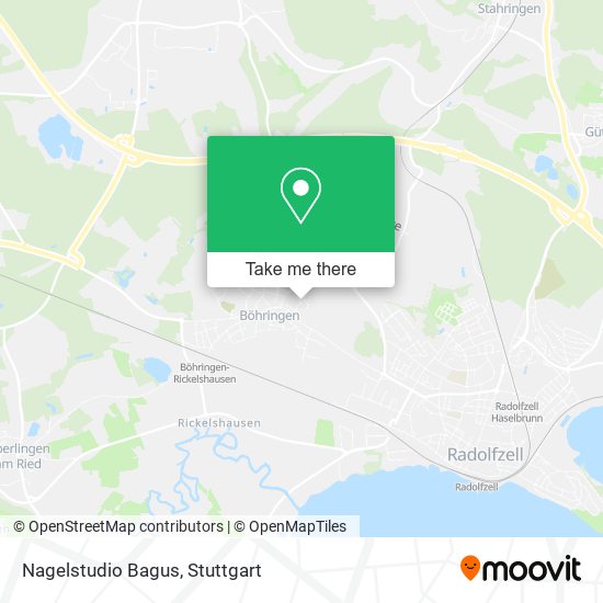 Карта Nagelstudio Bagus