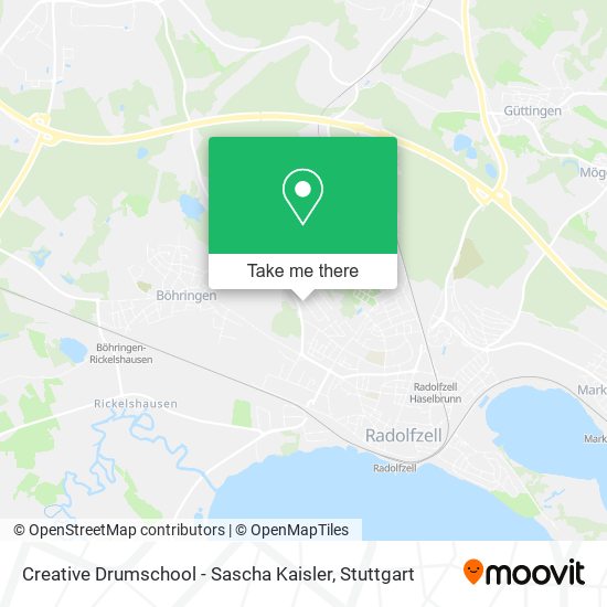 Creative Drumschool - Sascha Kaisler map