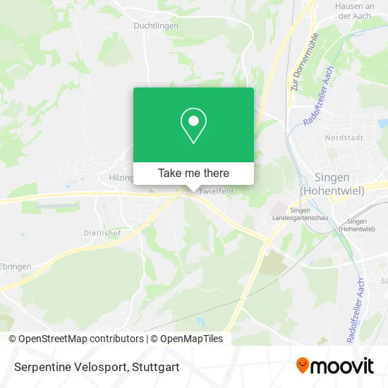 Карта Serpentine Velosport