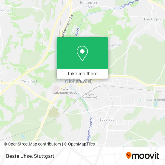 Beate Uhse map