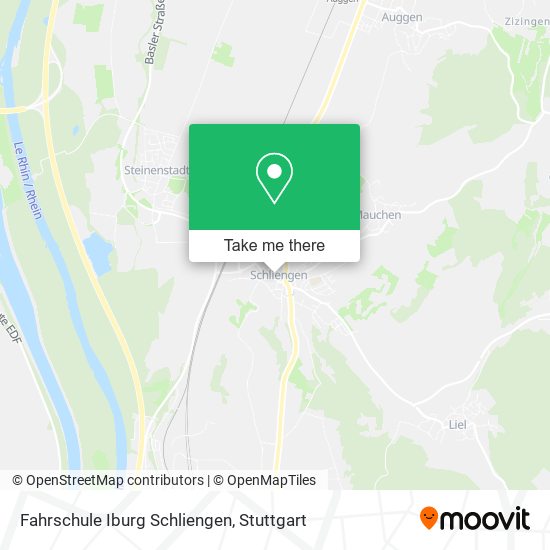 Карта Fahrschule Iburg Schliengen