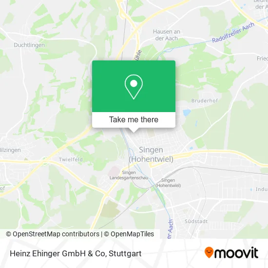 Карта Heinz Ehinger GmbH & Co