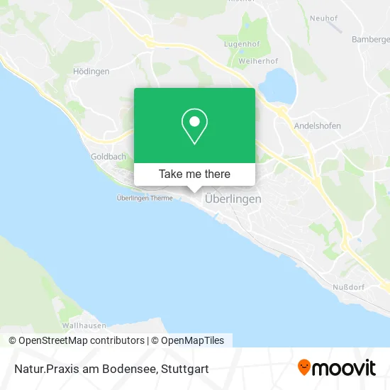 Natur.Praxis am Bodensee map