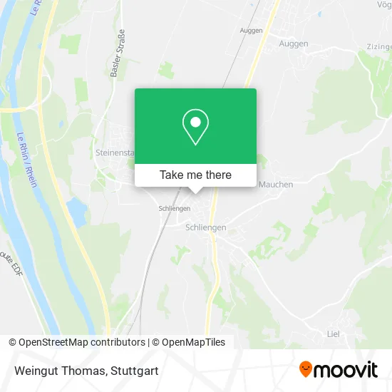 Карта Weingut Thomas
