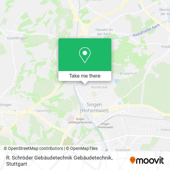 R. Schröder Gebäudetechnik Gebäudetechnik map